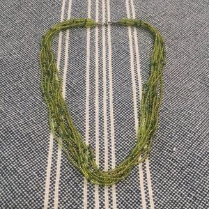 Green Beaded Nexklace